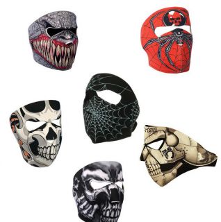  Neoprene Biker Face Mask Paintball Mask