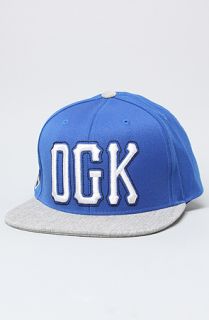 DGK The Go Getters Snapback Cap in Royal Grey