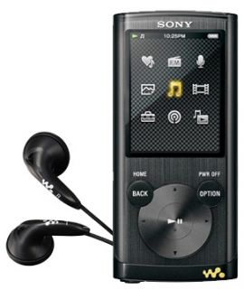 Sony Walkman NWZ E354 Black 8 GB Digital Media Player