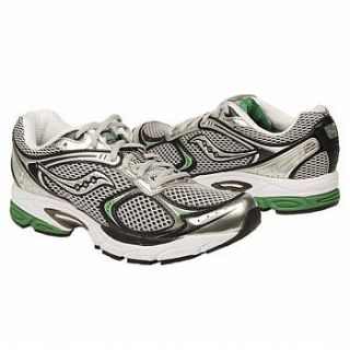 Athletics Saucony Mens ProGrid Guide 2 Silver/Blk/Green 