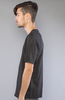 Brixton The Richmond Tee in Heather Black