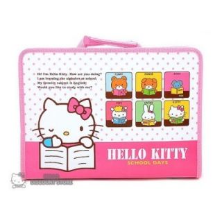  Hello Kitty File Zipper Folder Pink