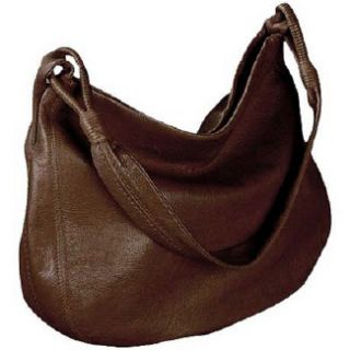 Handbags Derek Alexander Leather Yukon Top Zip Hobo Coffee 