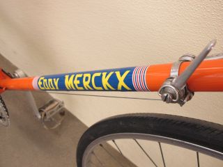 Eddy Merckx Falcon Cycles Moltini Orange Road Bike