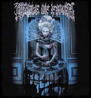 Cradle of Filth   Whorring Dark Dominion t shirt   Official   FAST