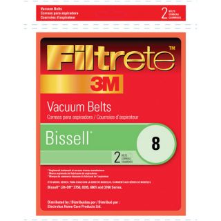 Four 4 Filtrete Vacuum Belts for Bissell 8 New in SEALED Package 2 Two