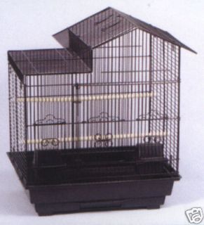 Parakeet Cockatiel Canary Finch Bird Cage Cages 5893 Black or White