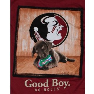 Florida State Seminoles T Shirts Mans Best Friend Good Boy T Shirt