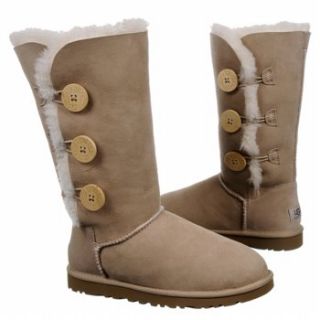 Womens UGG Bailey Button Triplet Chestnut 