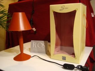Genuine Flos Miss Sissi Table Lamp Philippe Starck in Rust Used Once