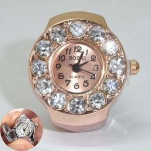  Small Gift Finger Ring Watch Jewelry 0 9 12pcs Crystal Watch