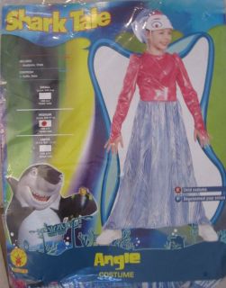  Angie Colorful Angel Fish Deluxe Child Costume Size M 8 10 New