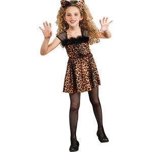 New Sweet Kitty Cat Girl Halloween Costume 4 6X Leopard