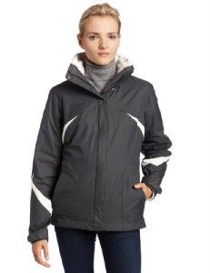 Columbia Women XL Bugaboo 3 in 1 Snowbird Slope Parka Coat Jacket Omni