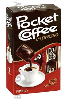 Ferrero Pocket Coffee 18 Pcs Shipping Free