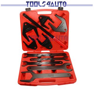10pc Fan Clutch Water Pump Wrench Holder Removal Tool