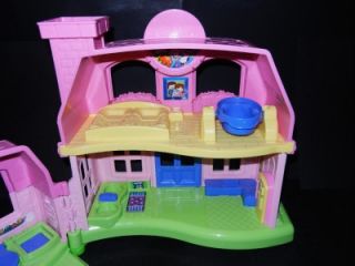 Fisher Price Little People Happy Sounds Pink House