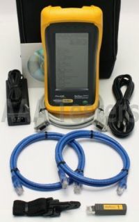Fluke Networks OneTouch Series II 10 100 Network Tester w SII Pro Ito