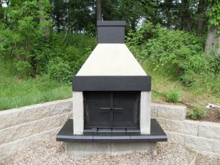  Mirage Stone Outdoor Fireplace