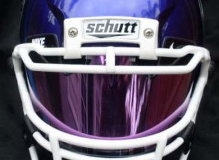 Purple Mirror Football Visor Insert Fits Nike Eyeshield