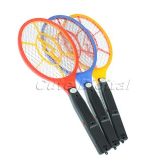 Handheld Light Electronic Mosquito Bug Zapper Fly Swatter