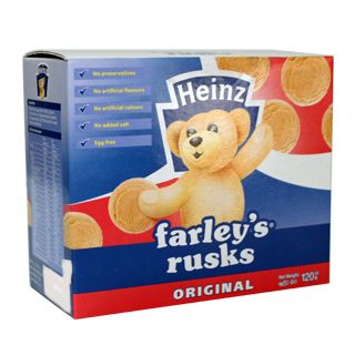 HEINZ FARLEY S RUSK ORIGINAL 120g Pack X 05 Packs