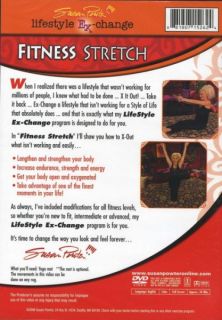 Susan Powter Fitness Stretch Lifestyle Exchange DVD New