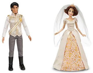   Rapunzel Wedding Doll 12 Tangled Ever Flynn Ryder doll 12 set of 2