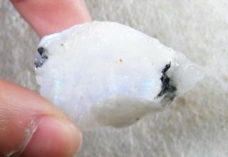 Natural Sky Blue Moonstone Rough Mineral/Raw Material c0856