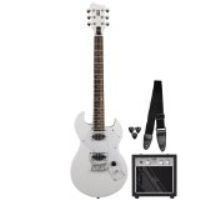 First Act 222 Designer Signature Electric Guitar Pack White New in Box