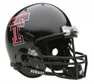 Texas Tech Red Raiders Schutt Full Size Football Helmet
