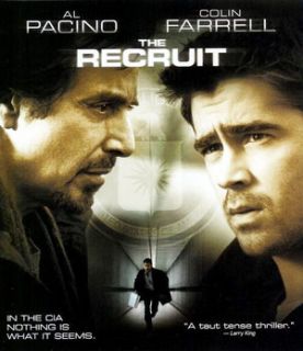 The Recruit 2003 Al Pacino Colin Farrell Blu Ray New