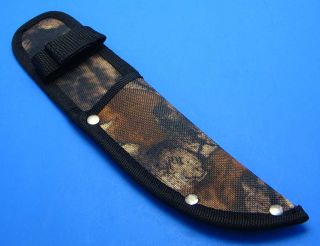 Nylon Straight Sheath Belt Pouch for Fixed Blade Hunting Knife