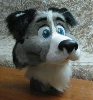 Border Collie dog Fursuit Costume   Fizz   Handmade furry mascot with