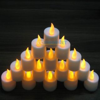 New 36 Candles Flameless Flicker Light LED Tealight Tea Candles