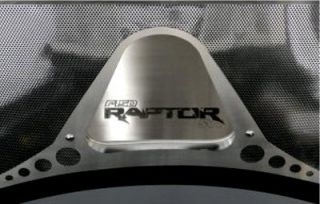 Ford F 150 Raptor Stainless Steel Etched Vanity Center Hood Plate Acc