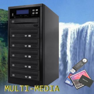  MS MMC Multiple Memory Flash Card to DVD Disc Backup Duplicator