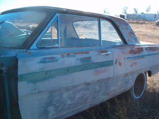 1965 Ford fairlane 500 drivers door in good shape. Other parts