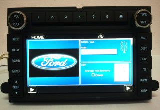  2010 2011 2012 FORD ESCAPE EXPEDITION NAVIGATION GPS RADIO SYSTEM UNIT