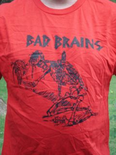 Fearless Vampire Killers Bad Brains Punk Shirt Medium