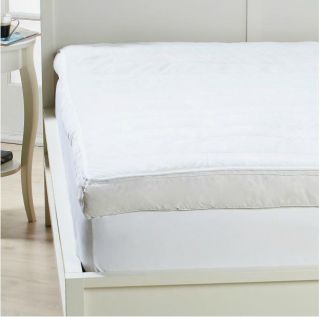 Concierge Collection 4 Featherbed Duck Down Queen New