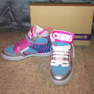 Osiris NYC 83 Hightop Shoes Womens Size 7, Great Condition