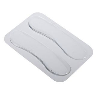 Pair Silicone Gel Heel Cushion Foot Care Shoe Pads