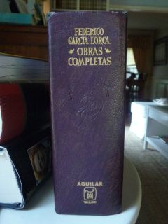 Obras Completas Federico Garcia Lorca Editorial Aguilar