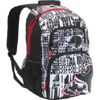 Accessories Metal Mulisha Landslide Backpack Black W/ Red 