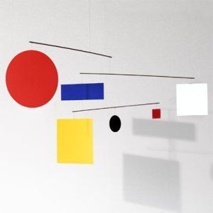 Flensted Circle Square Modern Hanging Mobile New in Box Guggenheim