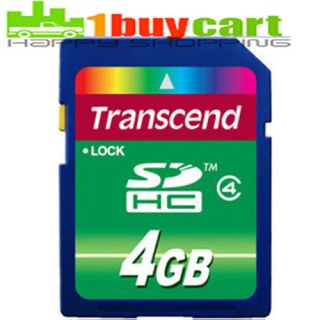   4GB 4 G 4G SD SDHC High Speed Flash Memory Card Memory Cards aqo