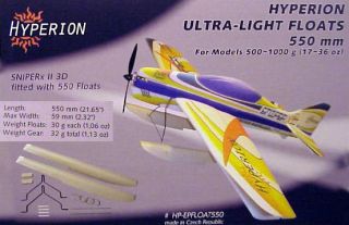 RC Airplane Floats Electric 17 35 oz Planes Hyperion
