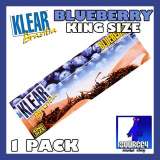 Klear Blueberry King Size Clear Flavored Rolling Papers