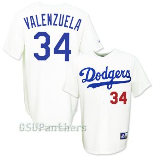 Fernando Valenzuela Los Angeles Dodgers COOPERSTOWN Home Jersey Mens